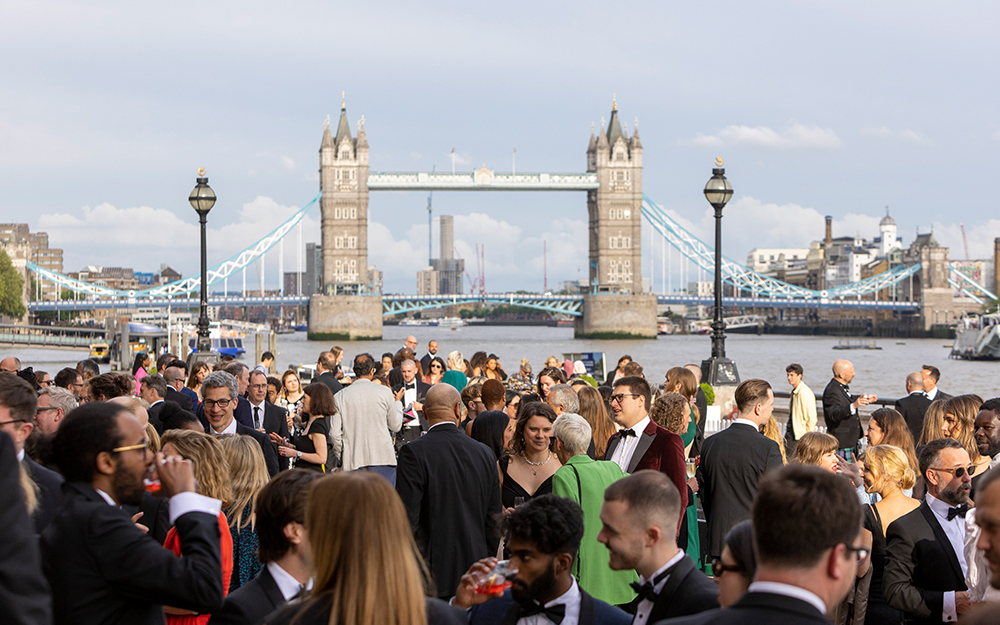 2023 Gala - reception by River Thames