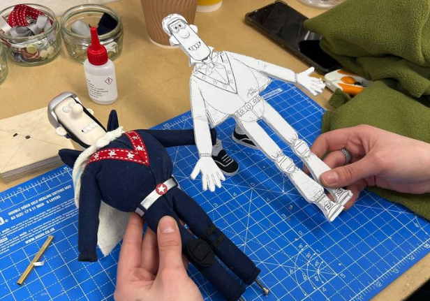 stop frame puppet